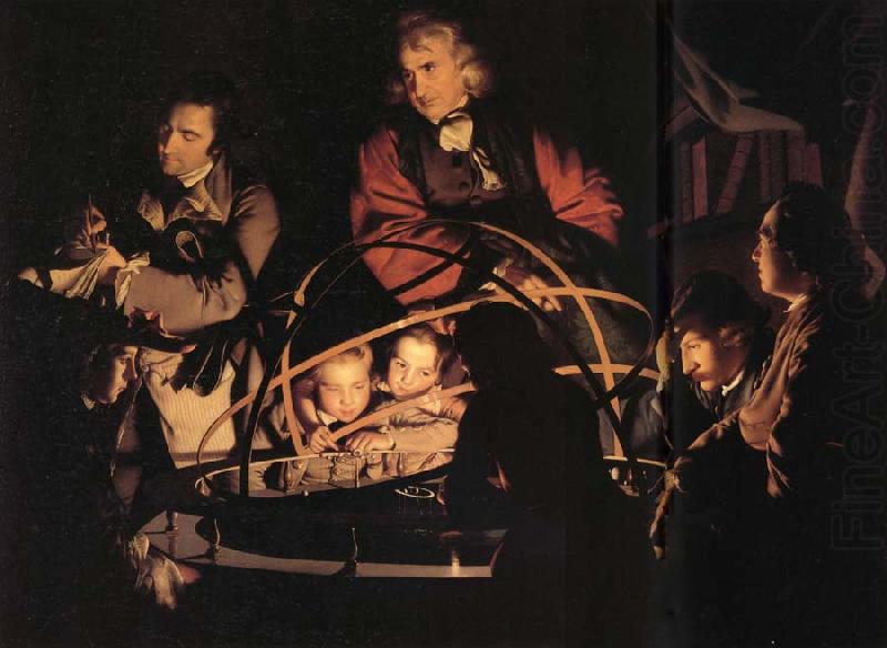 A Philosopher giving a Lecture on the Orrery, Joseph wright of derby